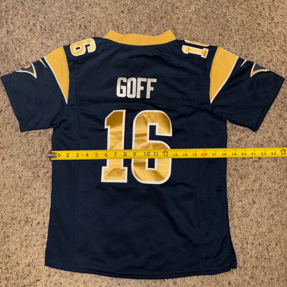 Nike NFL Rams GOFF #16 Kids Jersey size Large - Picture 7 of 10